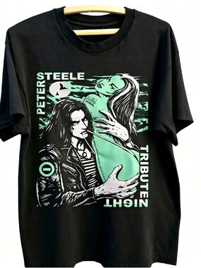 Type O Negative Tribute Night T-shirt Unisex Retro 90s Peter Steele Graphics